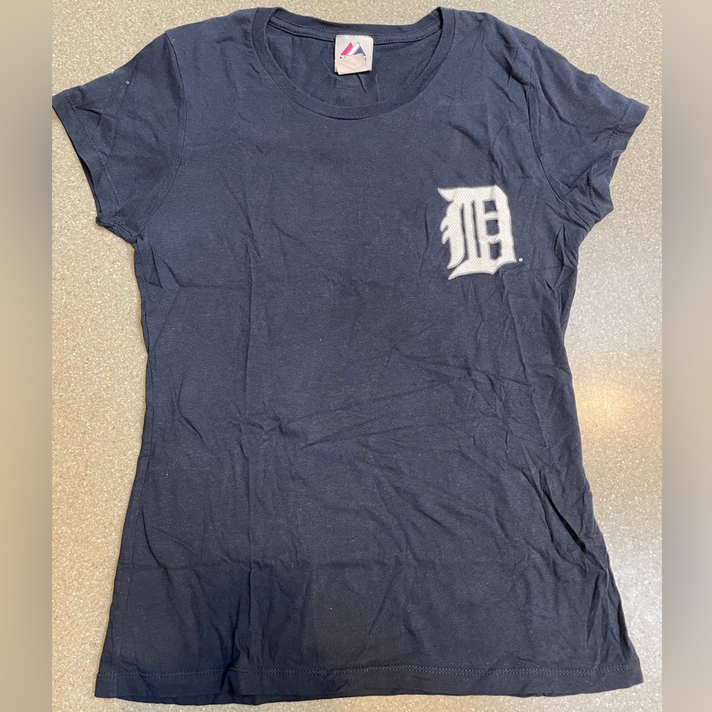 EUC Detroit Tigers Verlander T-shirt 35 M Medium